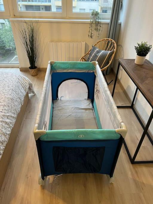 Adorable Appartement Strasbourg Neudorf Parking Sous Sol Bagian luar foto